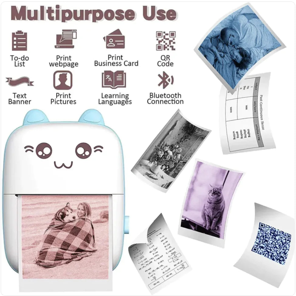 Mini Portable Pocket Photo Printer